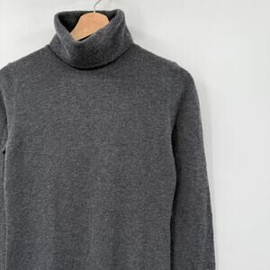 The Cashmere Project dark Gray Turtleneck Sweater